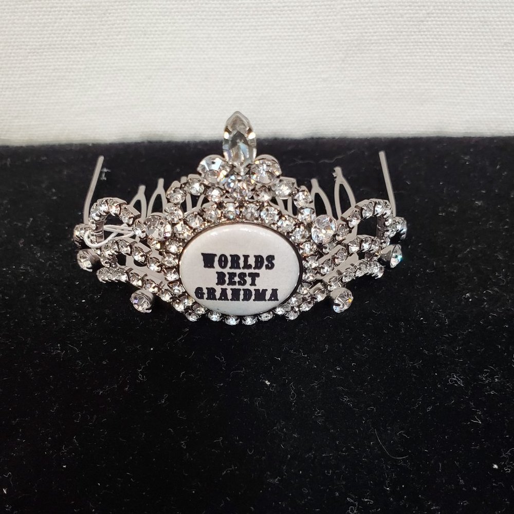 World's Best Grandma Crown